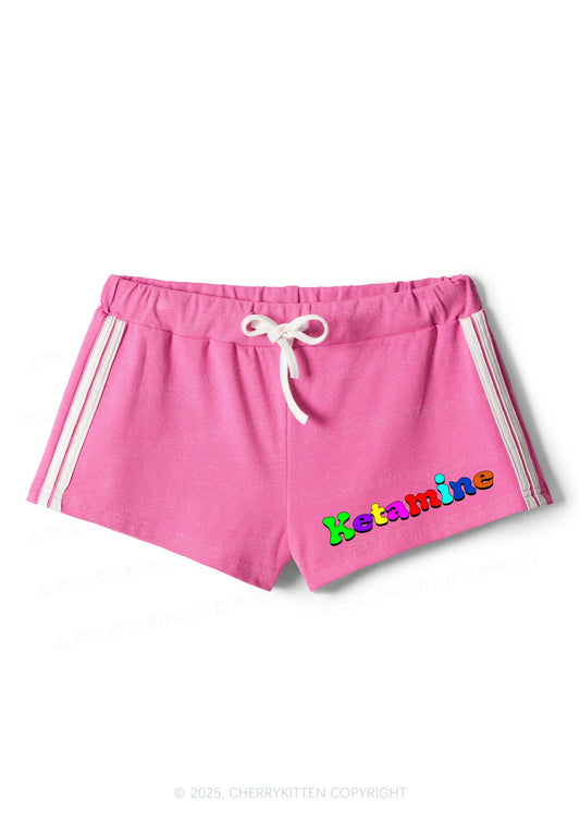Candy K Y2K Drawstring Mini Shorts Cherrykitten