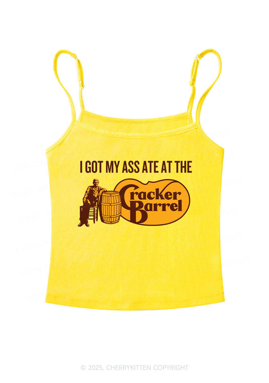 Got My Axx Ate Y2K Spaghetti Strap Cami Cherrykitten