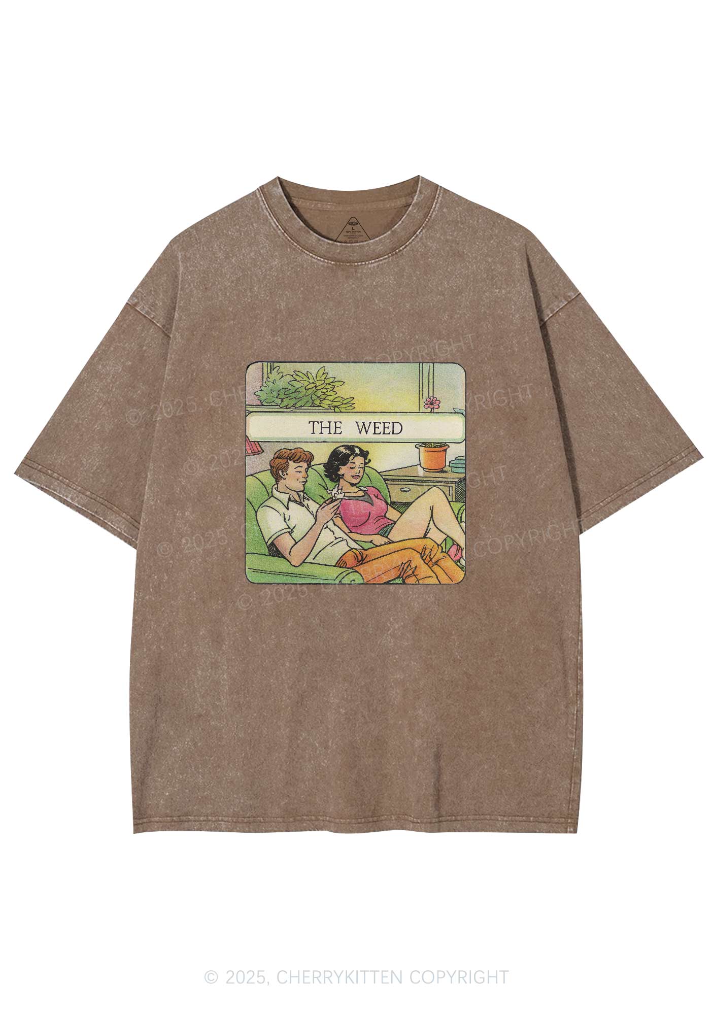 The Wxxd Y2K Washed Tee Cherrykitten