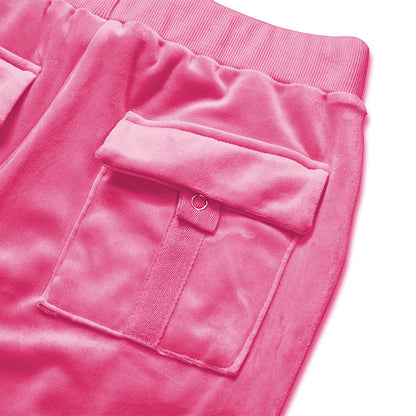 Vintage Velvet Casual Tracksuit Set Cherrykitten