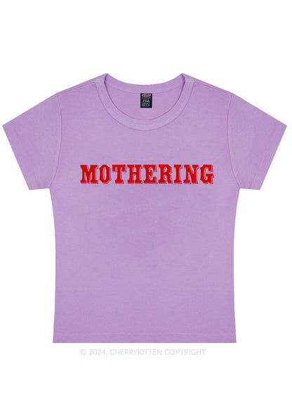 Mothering Y2K Baby Tee Cherrykitten
