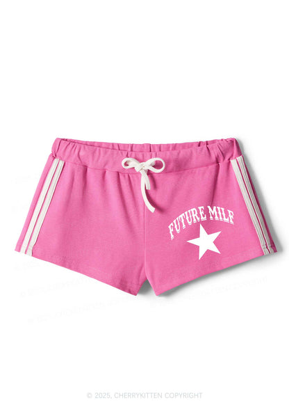 Future Mxxf Y2K Drawstring Mini Shorts Cherrykitten
