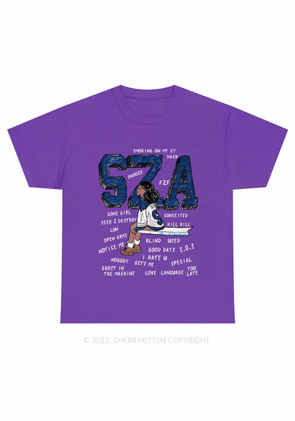 SZA Vintage Y2K Chunky Shirt Cherrykitten