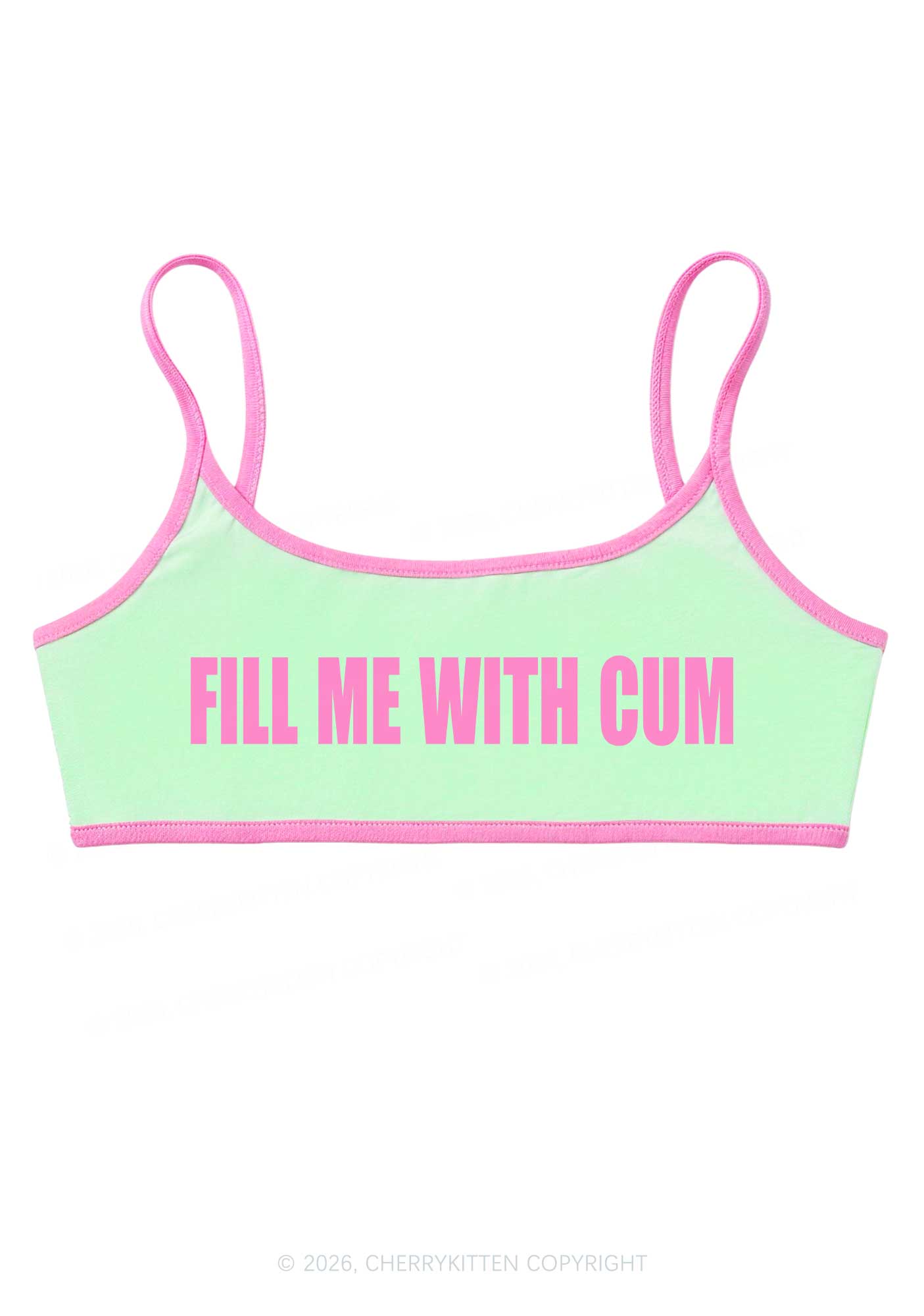 Fill Me With Cxm Y2K Super Crop Cami Cherrykitten
