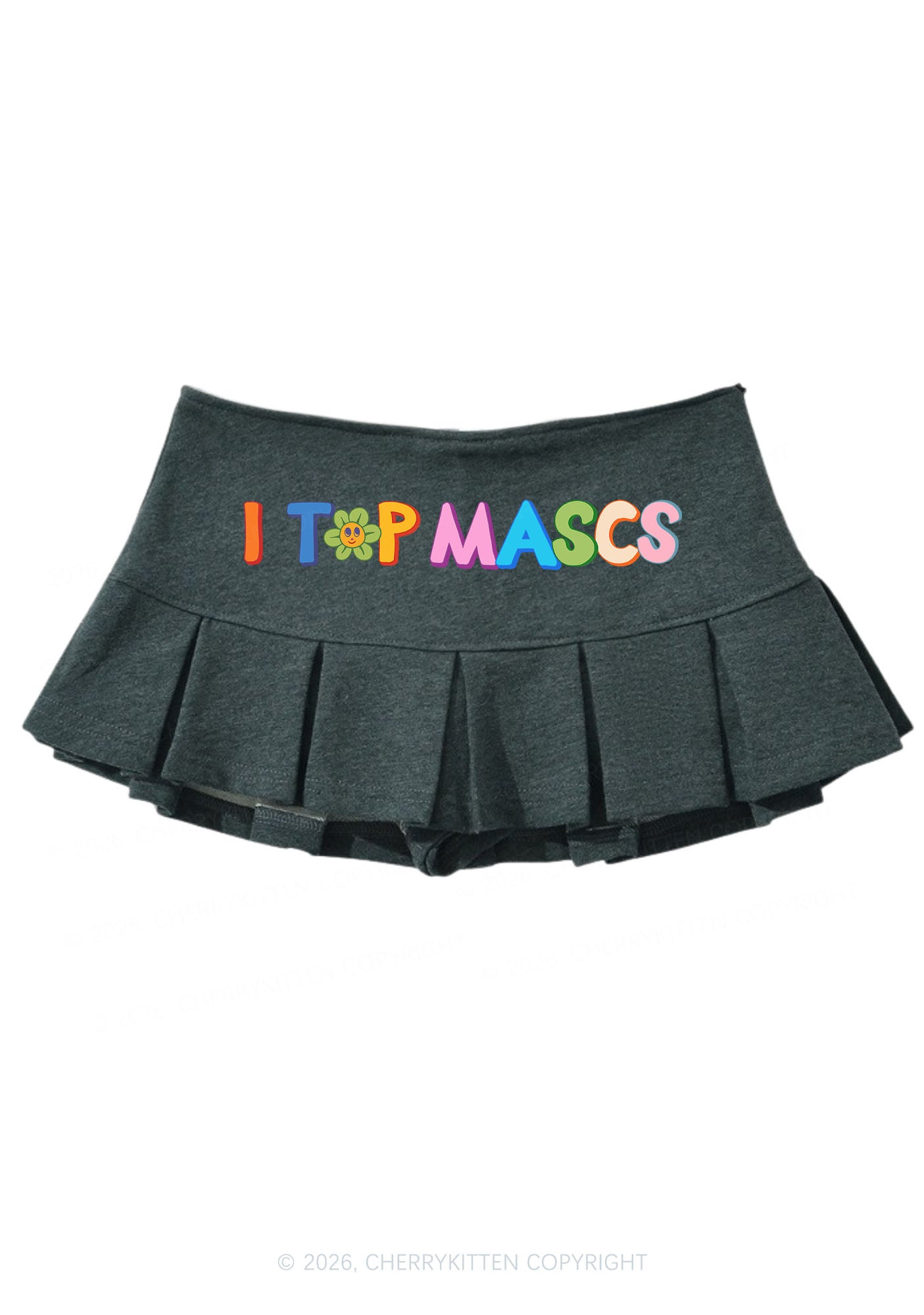 I Top Mascs Pride Y2K Mini Pleated Skirts Cherrykitten