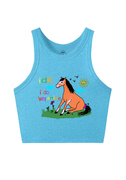 I Do kxxamine Y2K Crop Tank Top Cherrykitten