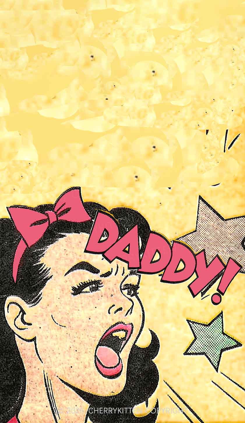 Call Daddy Y2K Phone Case Cherrykitten
