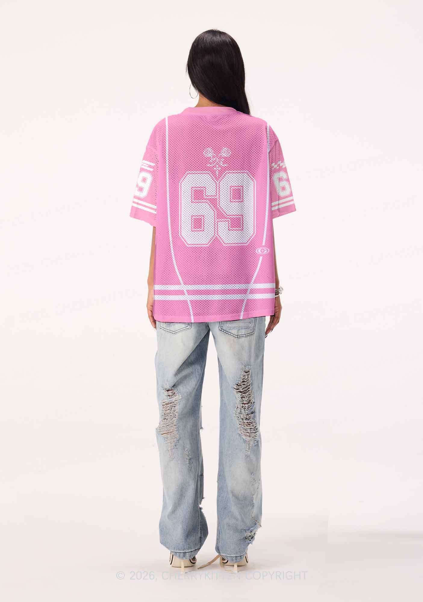 Im A Lesbian And So Can You Pride Y2K Sport Jersey Shirts Cherrykitten
