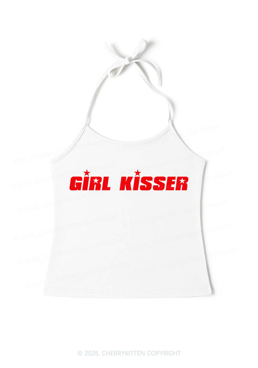 Girl Kisser Star Y2K Halter Neck Cami Cherrykitten