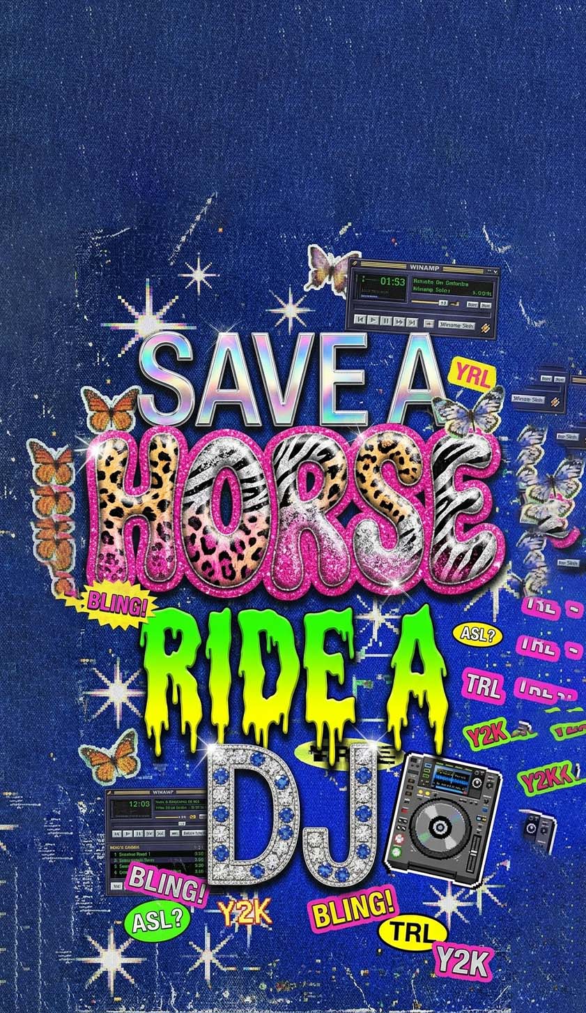 Ride A DJ Y2K Phone Case Cherrykitten