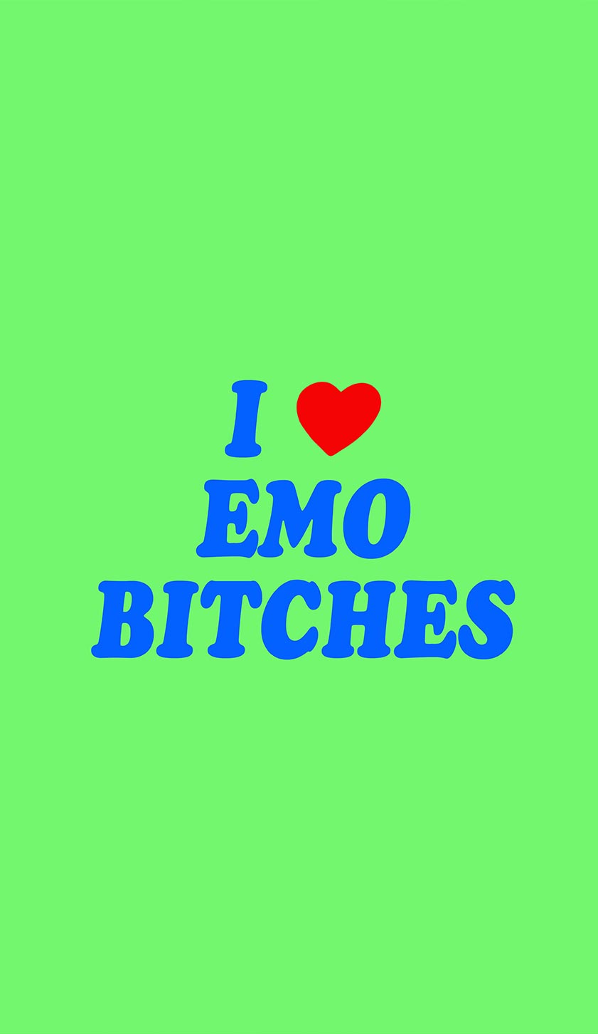 I Love Emo Bxxches Y2K Phone Case Cherrykitten