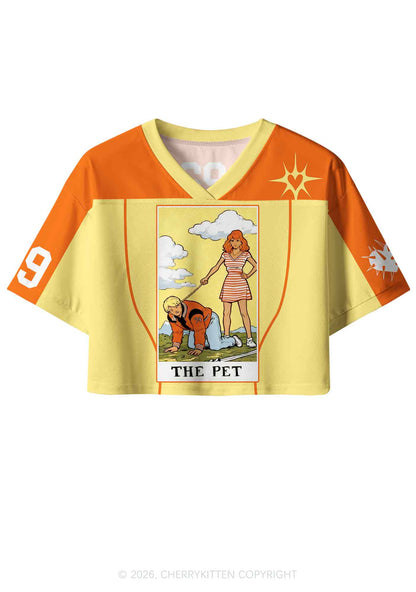 The Pet Y2K Crop Sport Jersey Shirts Cherrykitten
