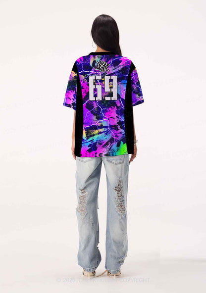 Dibs On The DJ Lightning Y2K Sport Jersey Shirts Cherrykitten