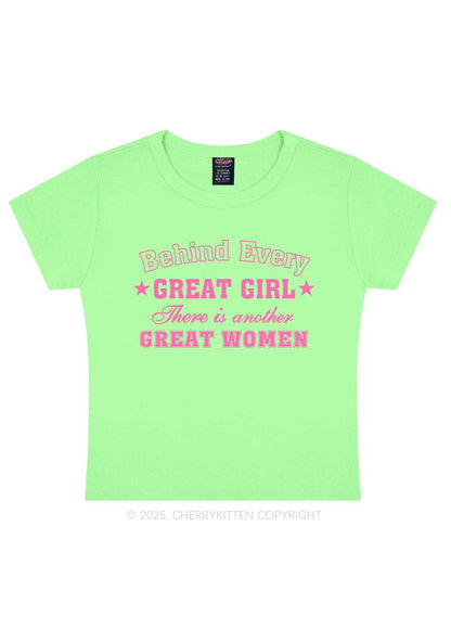 Great Girl Great Women Pride Y2K Baby Tee Cherrykitten
