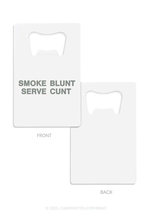 Smoke Blunt Y2K Credit Card Bottle Openers Cherrykitten