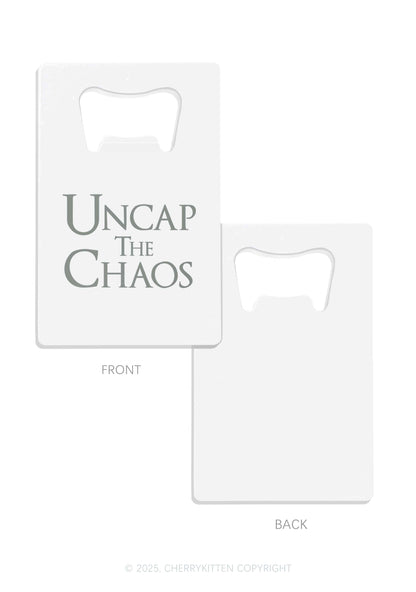 Uncap The Chaos Y2K Credit Card Bottle Openers Cherrykitten