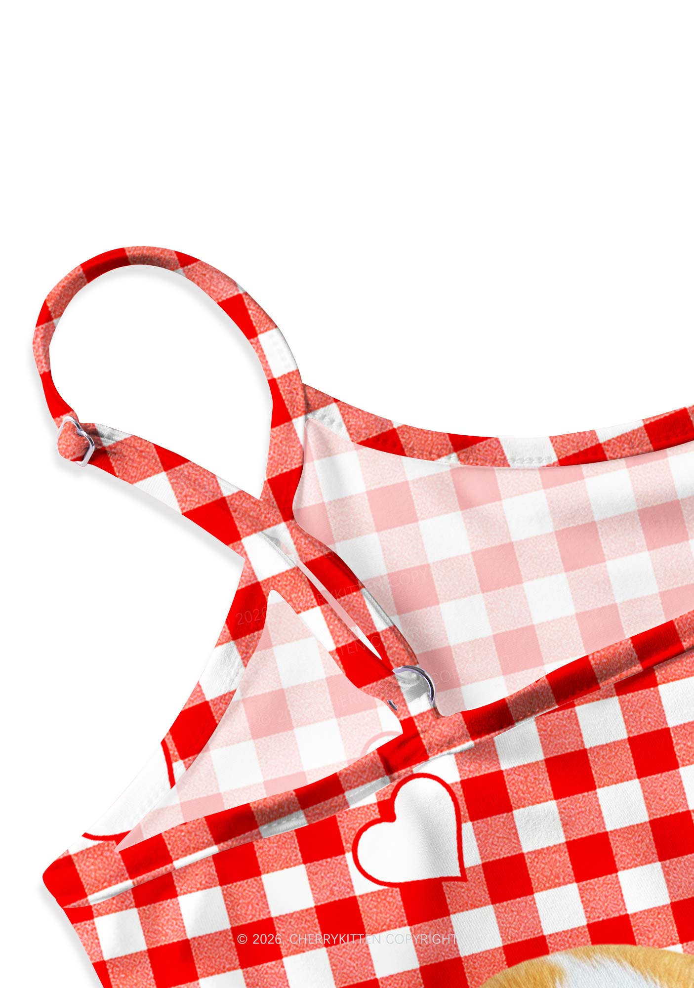 Two Guinea Pigs Y2K Print Slip Dress Cherrykitten