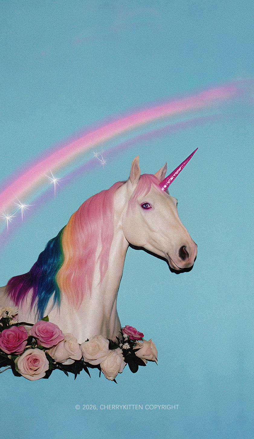 Colorful Unicorn Y2K Phone Case Cherrykitten