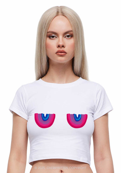 Bisexual Bxxb Y2K Baby Tee Cherrykitten
