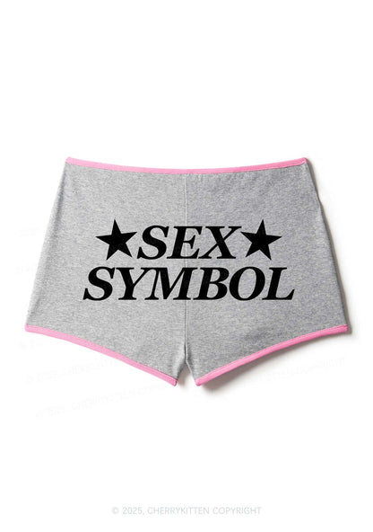 Sx Symbol Y2K Booty Shorts Cherrykitten