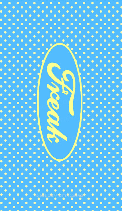 Yellow Polka Dots Freak Y2K Phone Case Cherrykitten