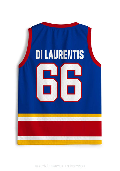 I Love Four Hockey Boys DL Y2K Sport Jersey Tank Cherrykitten