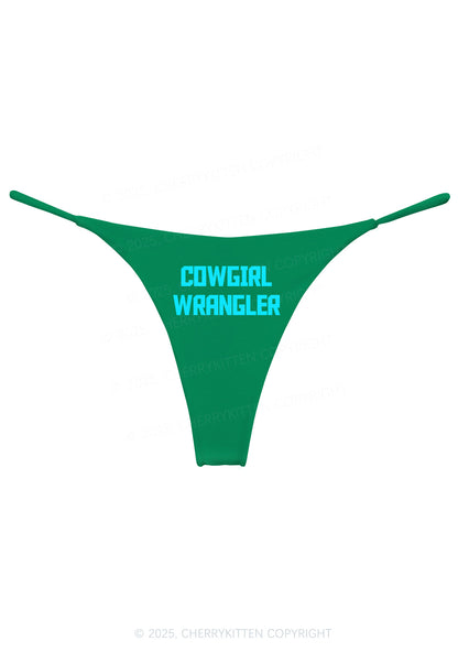 Cowgirl Wrangler Y2K Bikini String Thong Cherrykitten
