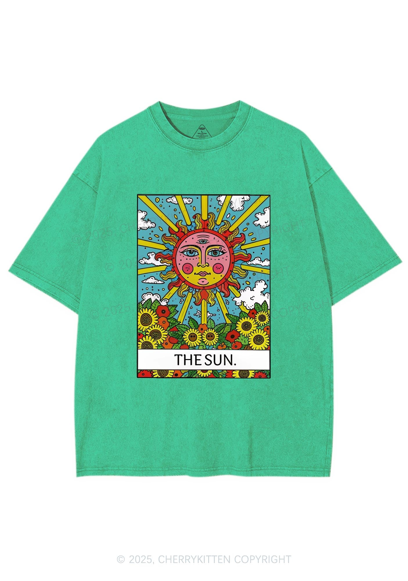 The Sun Y2K Washed Tee Cherrykitten