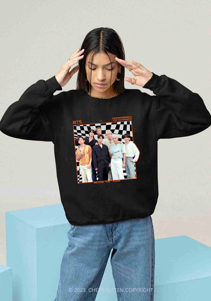 Bangtan Permision To Dance Kpop Y2K Sweatshirt Cherrykitten