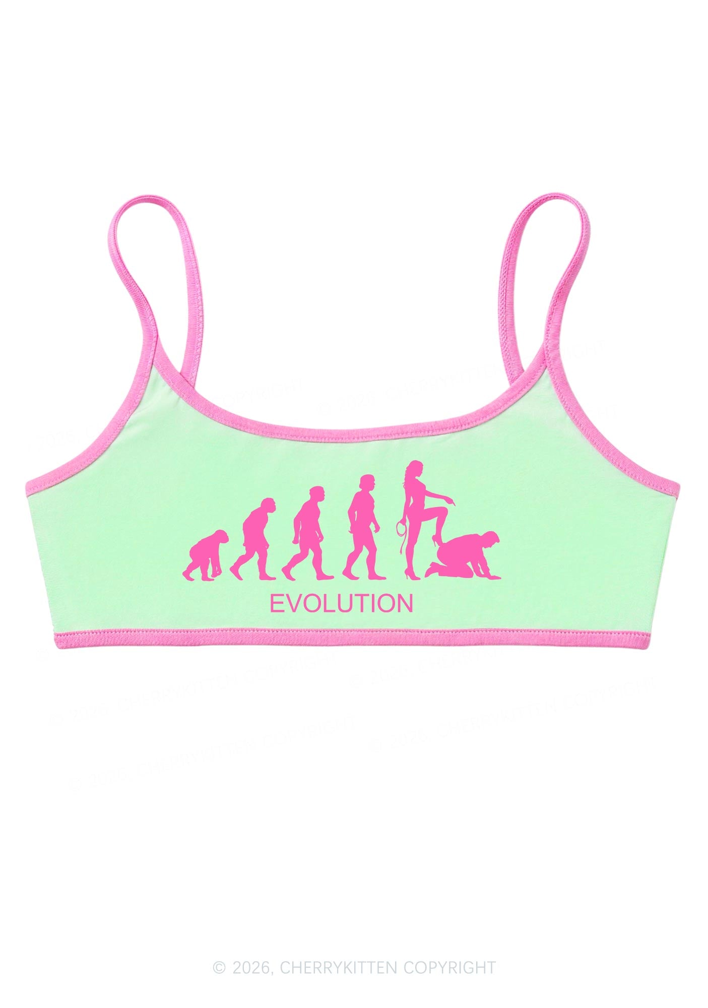 Female Evolution Y2K Super Crop Cami Cherrykitten