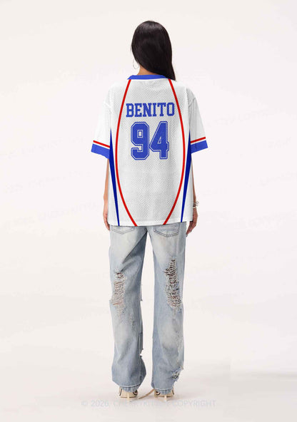 White Football Bunny Y2K Sport Jersey Shirts Cherrykitten
