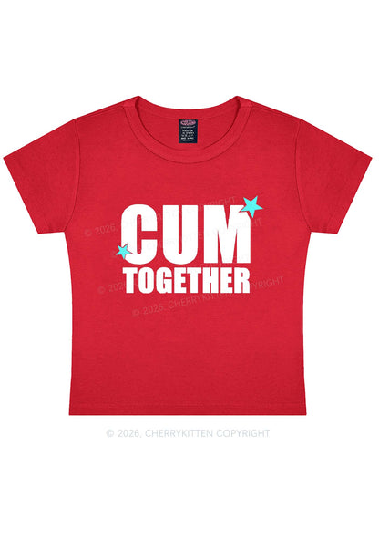 Cxm Together Y2K Baby Tee Cherrykitten