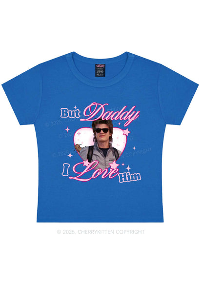 Daddy I Love Him Y2K Baby Tee Cherrykitten