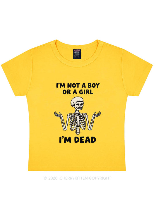 Im Not A Boy Or A Girl Pride Y2K Baby Tee Cherrykitten