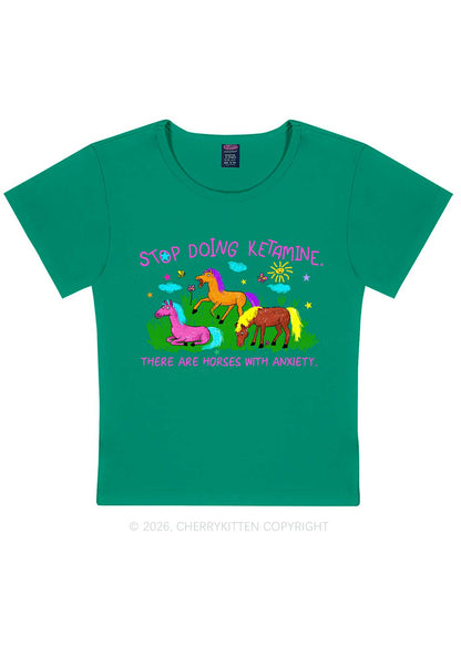 Stop Doing Kxxamine Y2K Baby Tee Cherrykitten