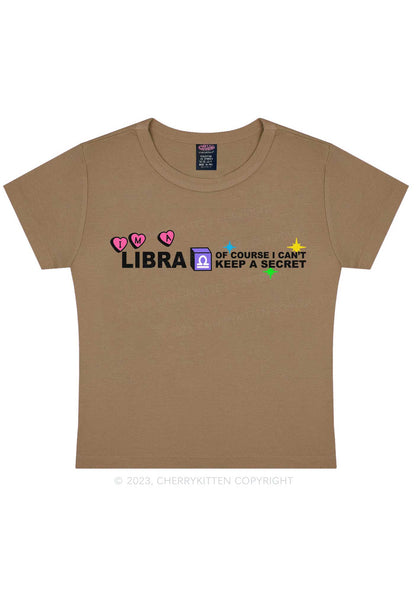 I'm A Libra Y2K Baby Tee Cherrykitten