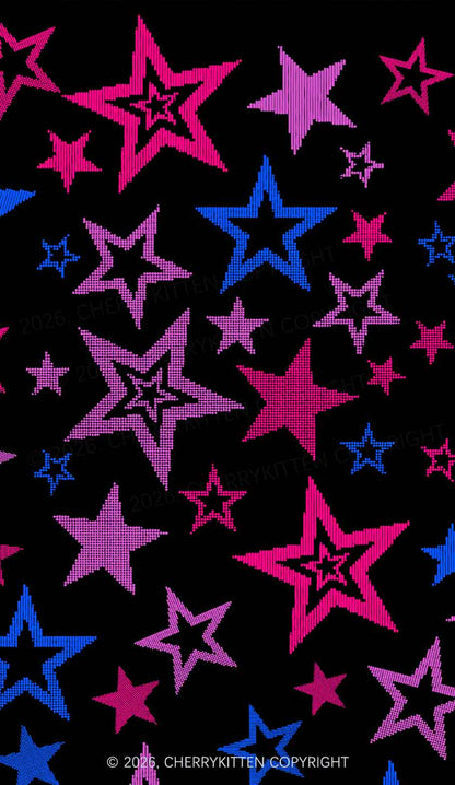Bisexual Star Pride Y2K Phone Case Cherrykitten