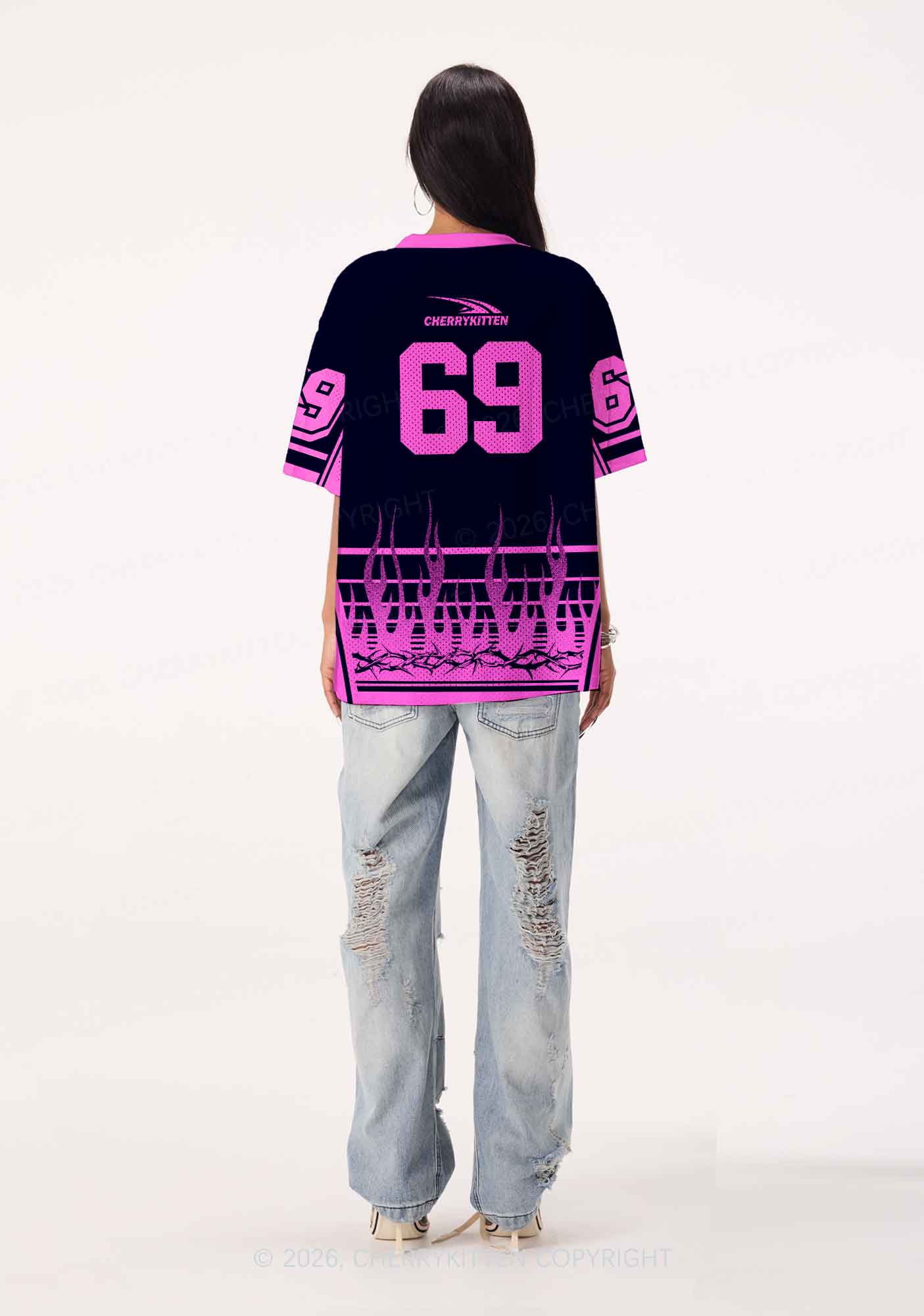 I Have Been Funny Y2K Sport Jersey Shirts Cherrykitten