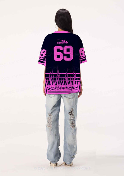 I Have Been Funny Y2K Sport Jersey Shirts Cherrykitten