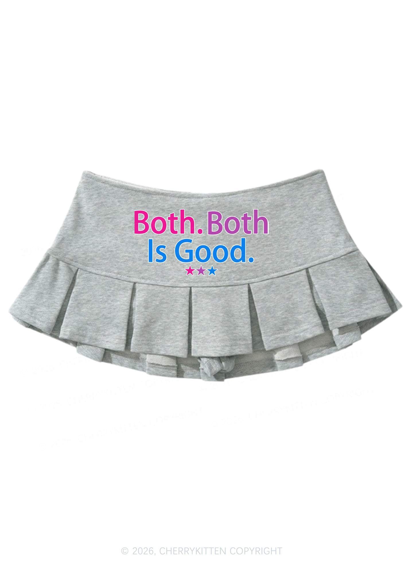 Both Is Good Pride Y2K Mini Pleated Skirts Cherrykitten