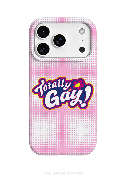 Totally Gay Pride Y2K Phone Case Cherrykitten