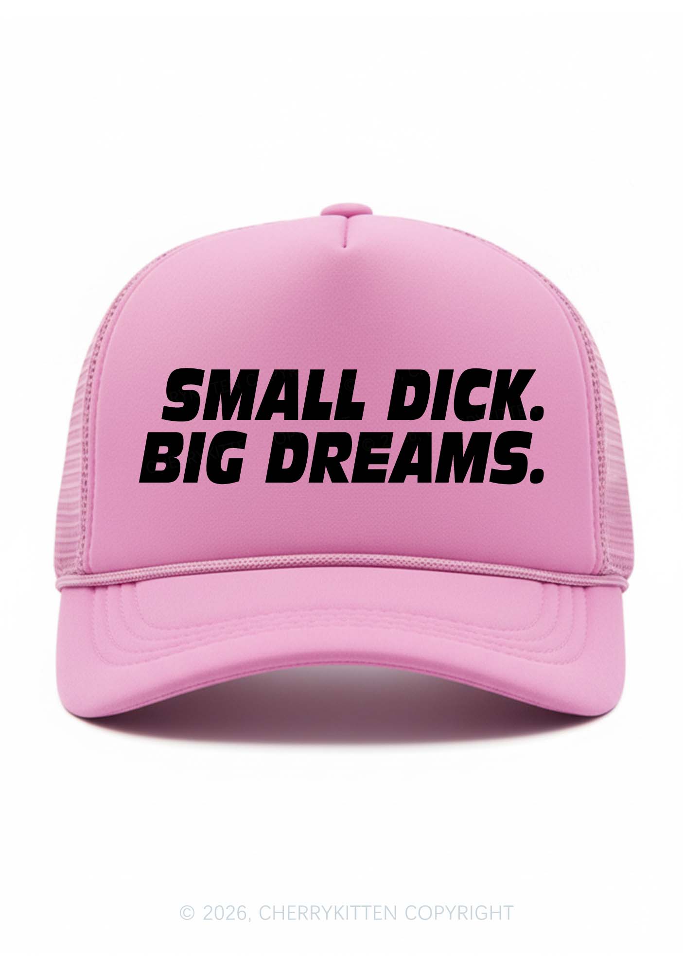 Small Dxxk Big Dreams Y2K Trucker Hat Cherrykitten