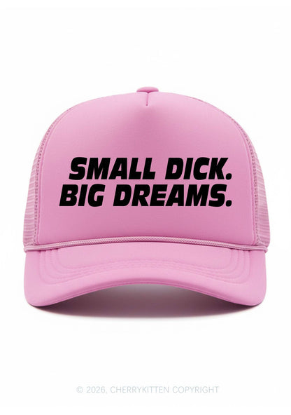 Small Dxxk Big Dreams Y2K Trucker Hat Cherrykitten