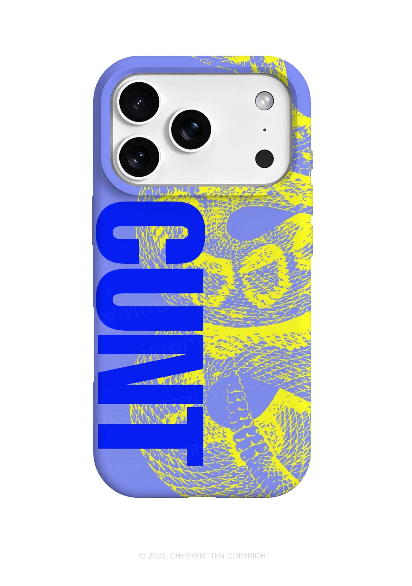 Snake Blue Cxxt Y2K Phone Case Cherrykitten