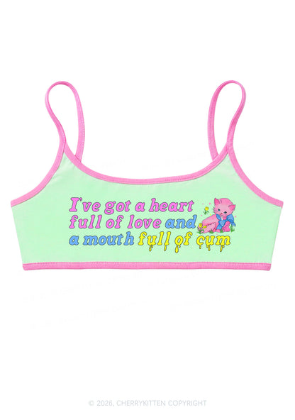 Heart Full Of Love Y2K Super Crop Cami Cherrykitten