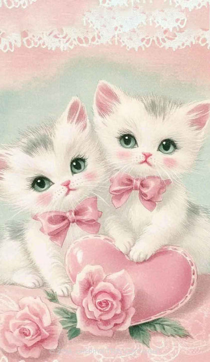 Rose Kitties Y2K Phone Case Cherrykitten
