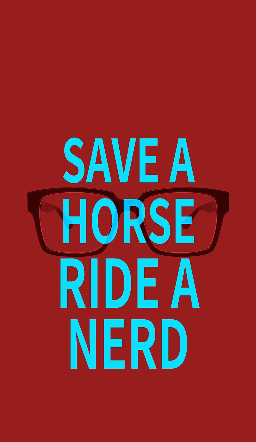 Save Horse Ride Nerd Y2K Phone Case Cherrykitten