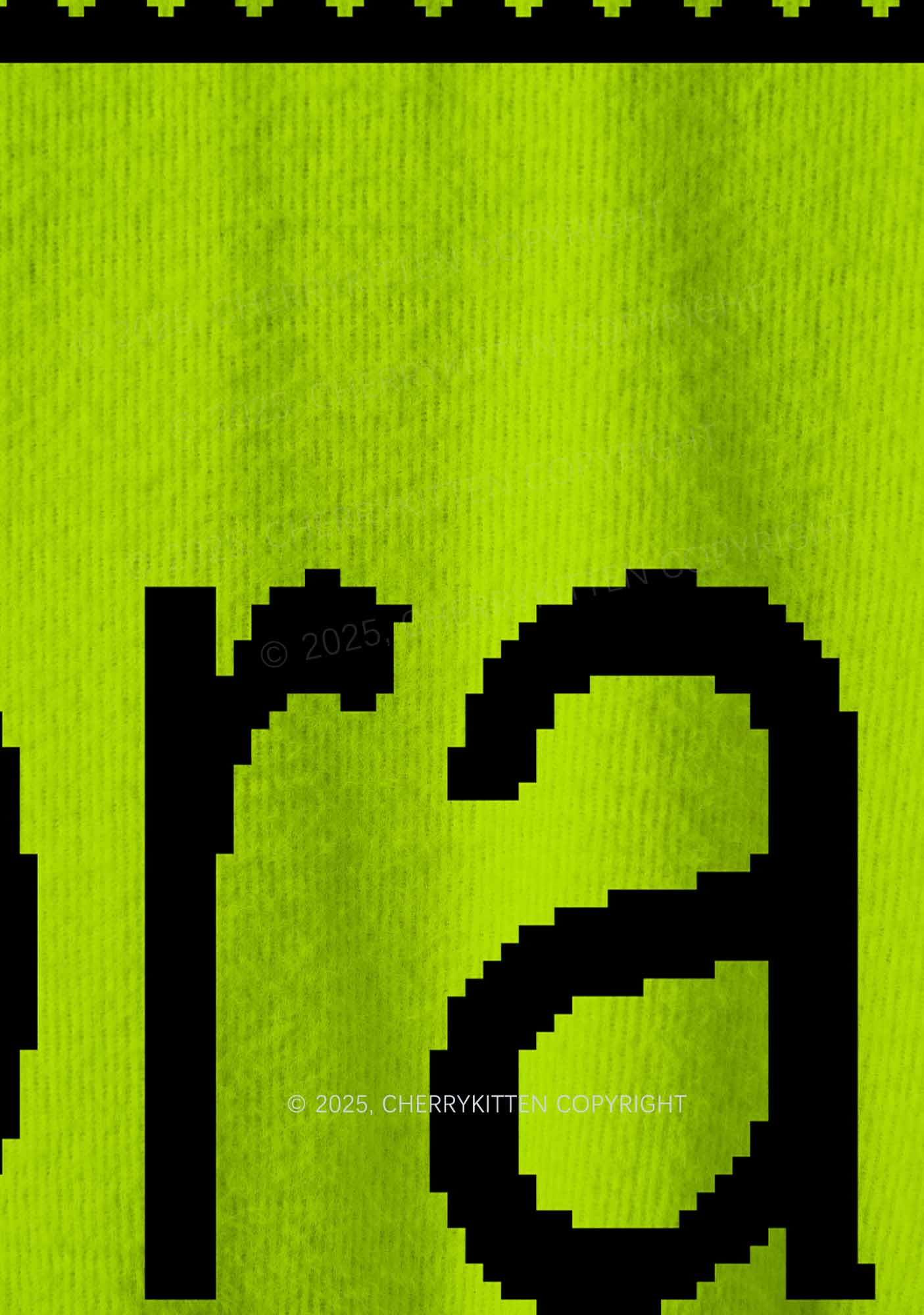 Green Brat Y2K Christmas Knit Sweatshirt Cherrykitten