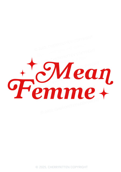 Mean Femme Pride Y2K Bikini String Thong Cherrykitten