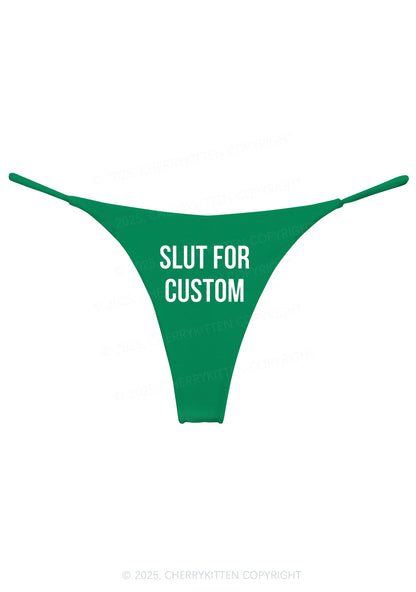 Slxt For Custom Y2K Bikini String Thong Cherrykitten